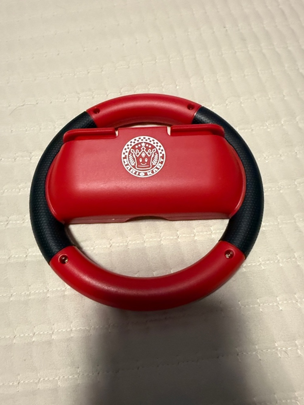 Hori Nintendo Red Racing Wheel Controller Accessory - Picture 2 of 2